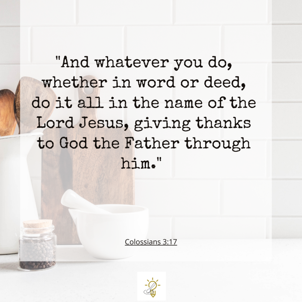 Giving thanks colossians 317